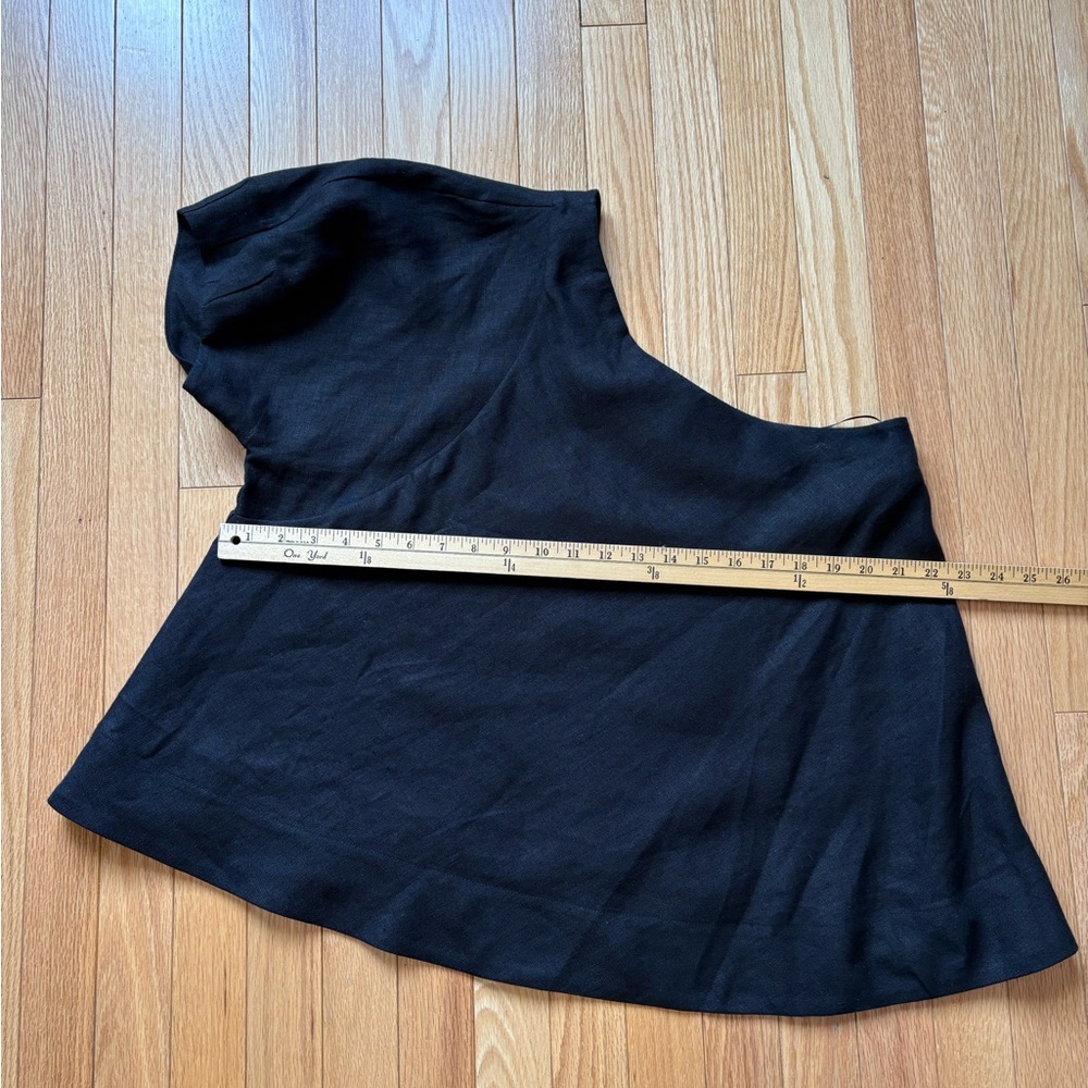 Banana Republic Odile linen one shoulder top, Size small, like new - Picture 5 of 10